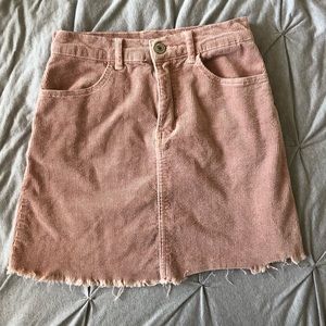 brandy melville corduroy skirt
